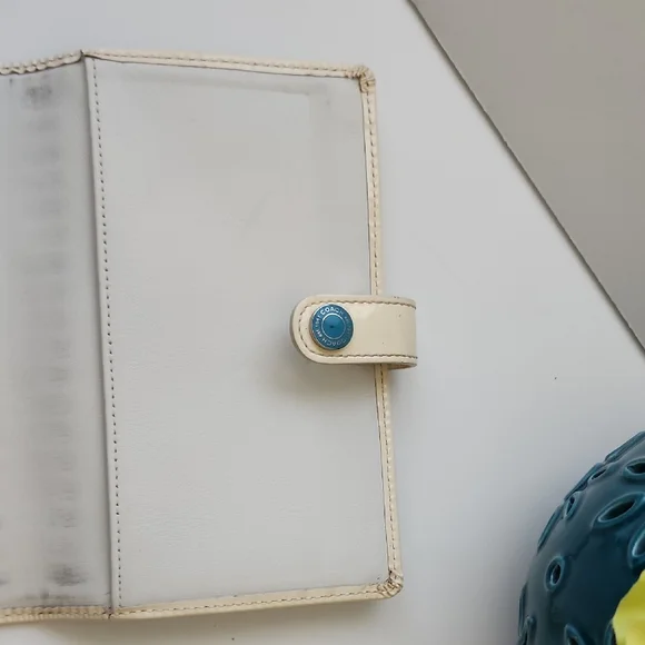 Coach Turquoise and Cream Agenda - Picture 12 of 13